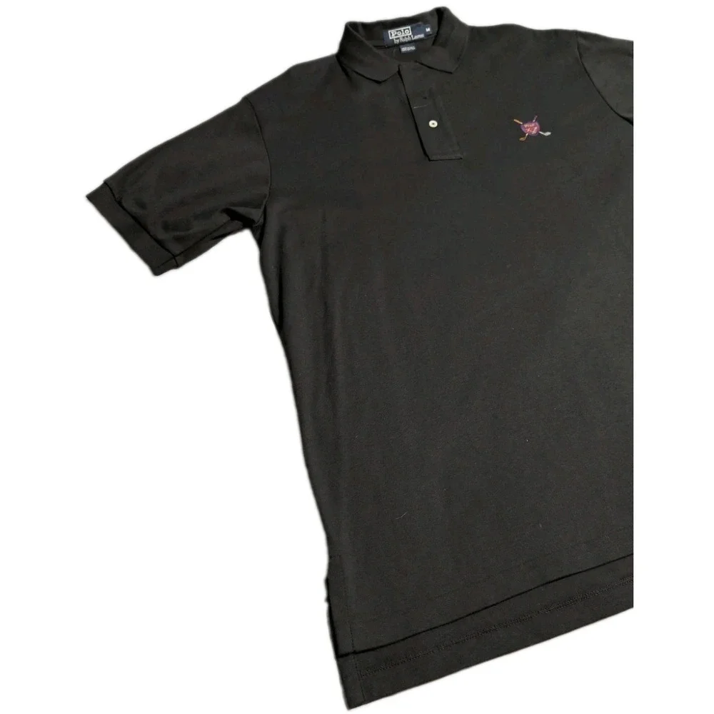 Polo Ralph Lauren TPC Scottsdale Golf Polo Shirt USA Black NWOT Men's M